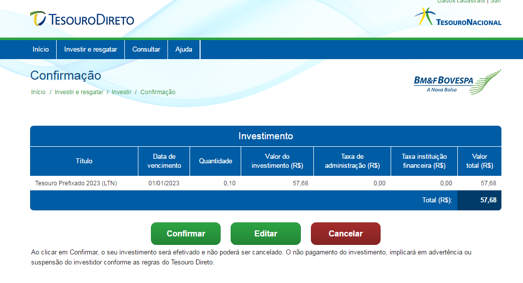 tesouro 5 - Como Investir no Tesouro Direto em 9 passos simples! Comece ainda hoje.