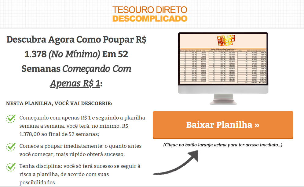 Tabela - Como Economizar Dinheiro: Conheça os Passos Certos Para Fazer Sobrar Dinheiro no Fim do Mês